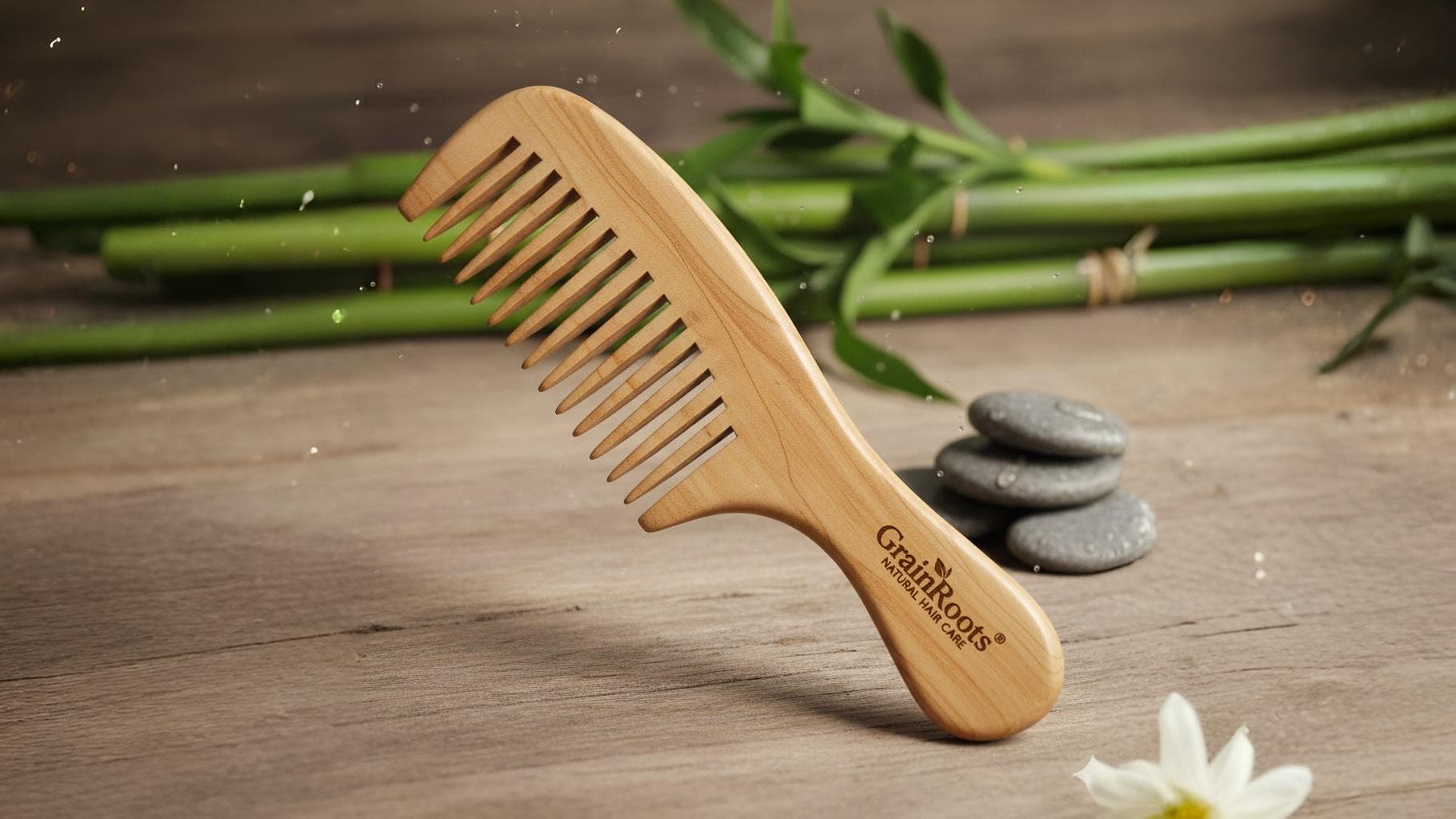 Wooden comb